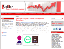 Tablet Screenshot of agilier.com